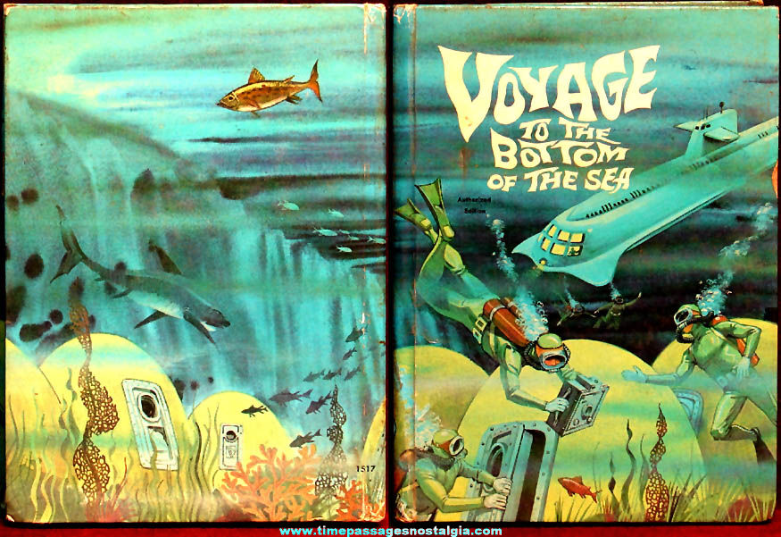 1965 Voyage To The Bottom of The Sea Whitman Hard Back Book
