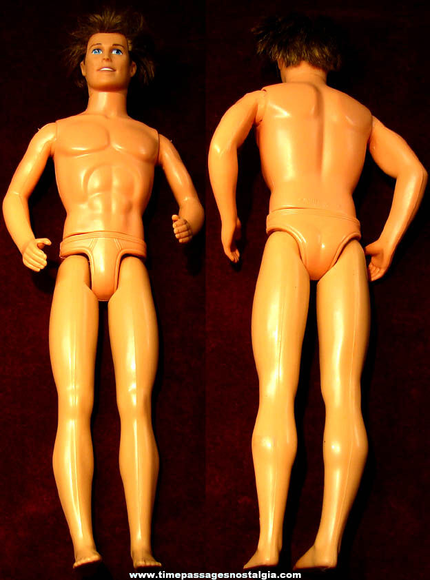 1968 Unidentified Mattel Toy Man Doll with Coat