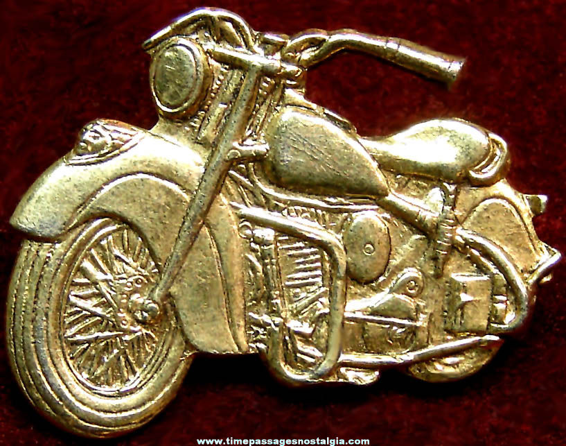 Old Metal Indian Chief Motorcycle Pin
