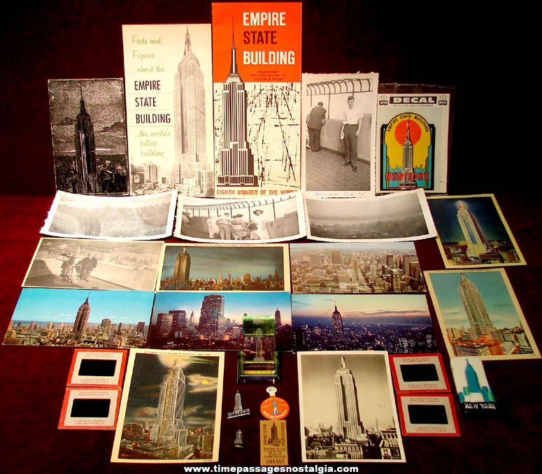 (28) Different Empire State Building New York City Advertising & Souvenir Items