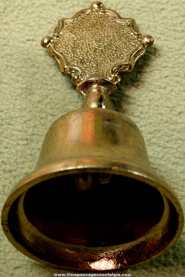 Old Warwick Castle Advertising Souvenir Enameled Metal Bell