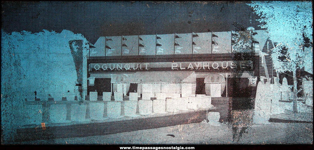 Ogunquit Playhouse Portland Press Herald Maine Newspaper Metal Printing Plate