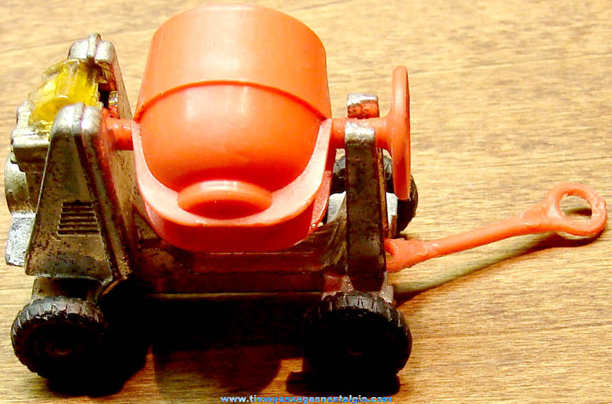 Old Corgi Juniors Die Cast Metal & Plastic Miniature Toy Cement Mixer