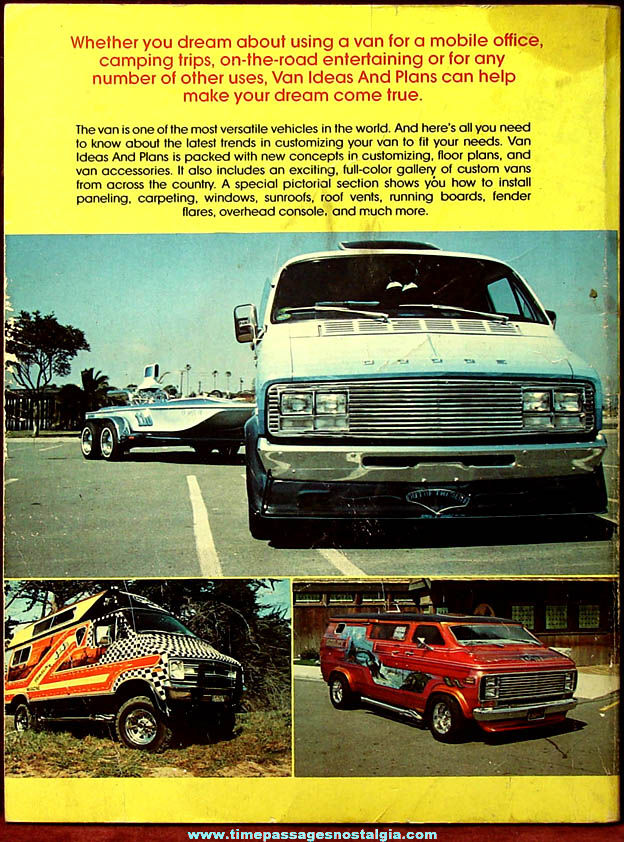 1979 Custom Van Ideas & Plans Guide Book