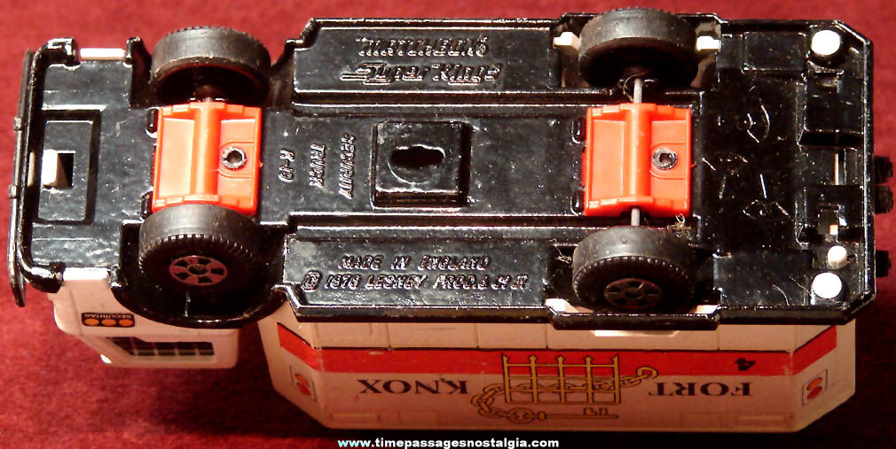 1978 Lesney Matchbox Super Kings Fort Knox Toy Armored Truck