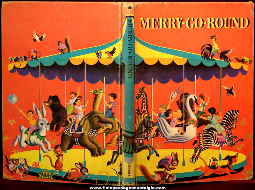 1960 Merry Go Round Children’s Hard Back Story Book