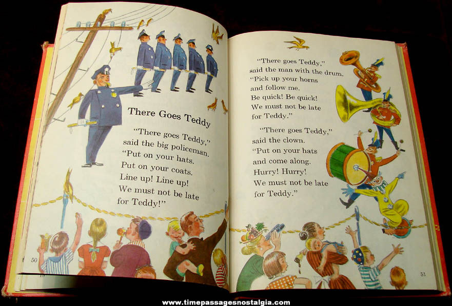 1960 Merry Go Round Children’s Hard Back Story Book