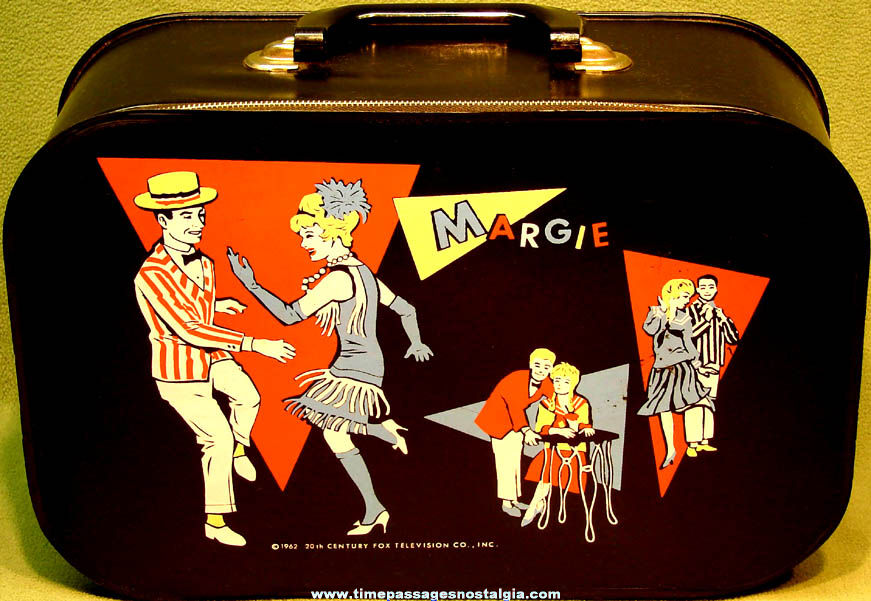 1962 20th Century Fox Television Series Margie Character Advertising Suitcase