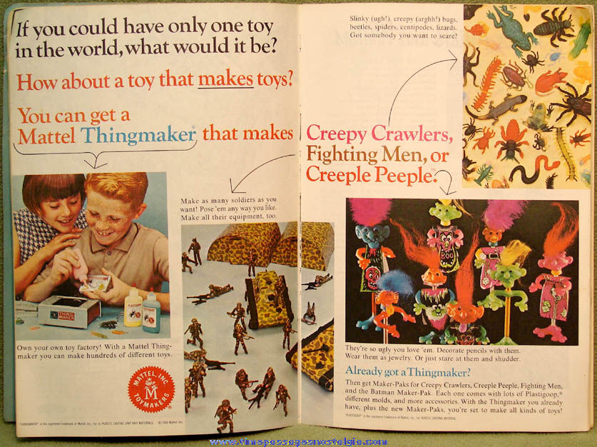 November 1966 Golden Magazine For Boys & Girls With Great Vintage Advertising