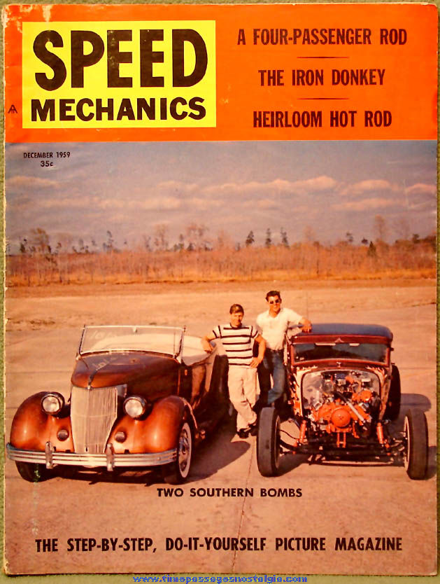  December 1959 Speed Mechanics Magazine Back Issue