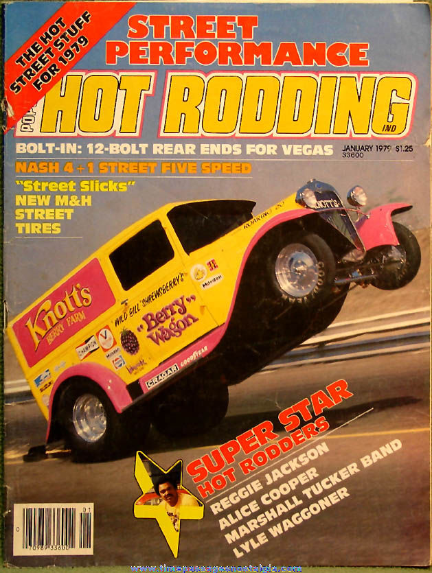  January 1979 Hot Rodding Magazine Back Issue Volume 19 Number 1