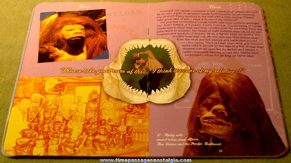 2006 Ripley’s Believe it or not Advertising Souvenir Guide Book