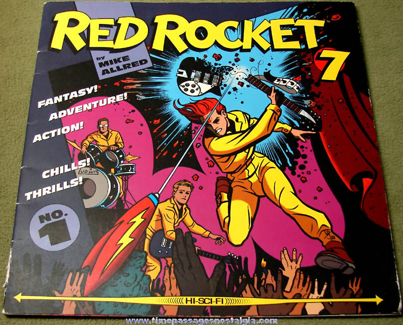 1997 Red Rocket 7 Number #1 Fantasy Adventure Comic Book