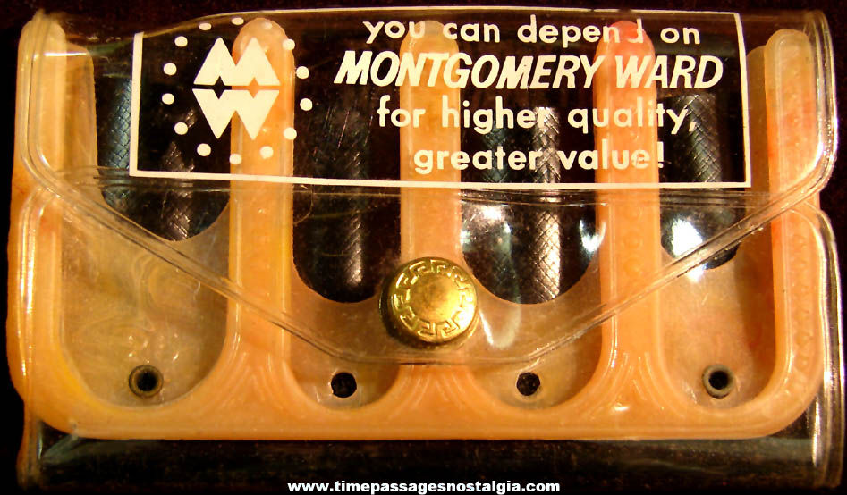 Old Montgomery Ward Department Store Advertising Premium Change Purse