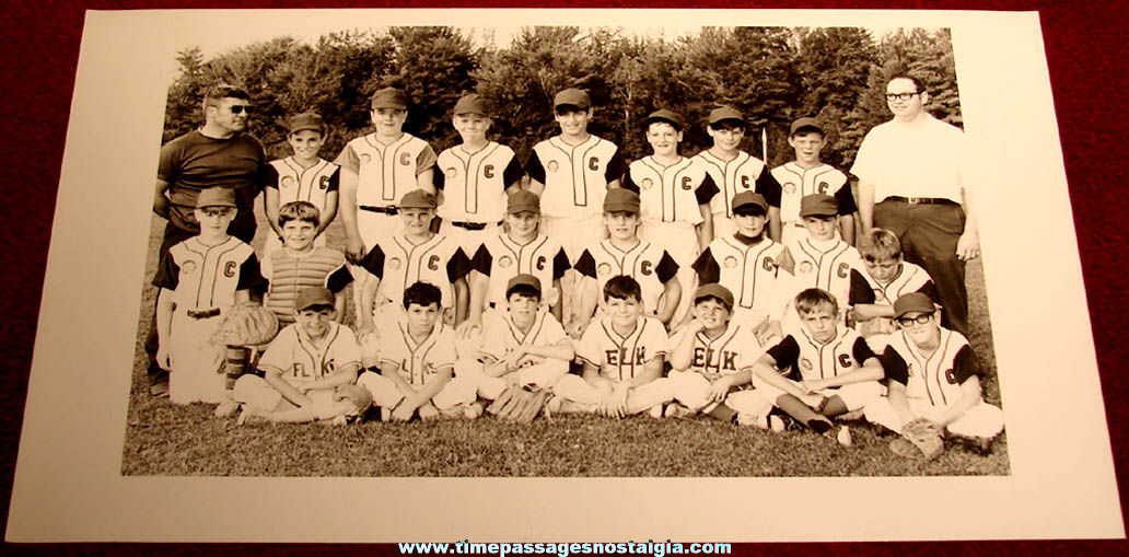 (25) July 1971 Conway & North Conway New Hampshire Area Little League Baseball Team Photographs