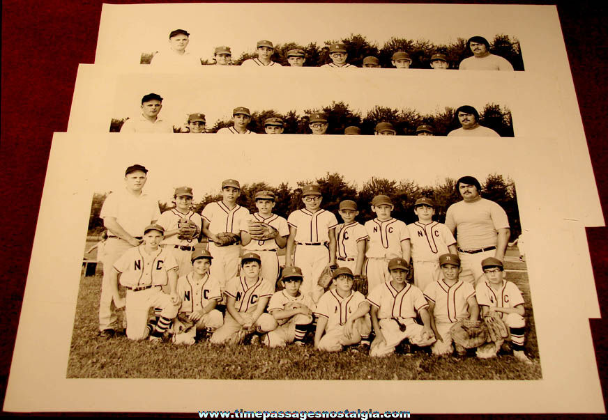 (25) ©July 1971 Conway & North Conway New Hampshire Area Little League Baseball Team Photographs