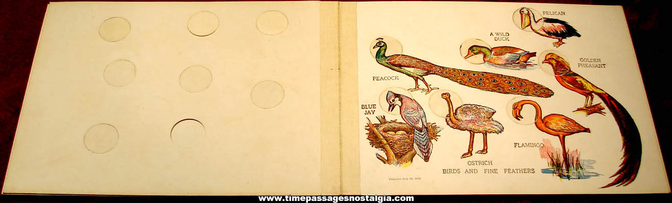 ©1919 Children’s Birdland Nature Study Book with Bird Heads