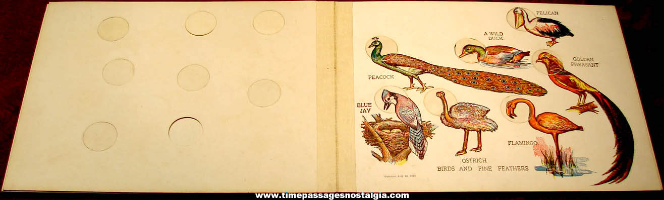 1919 Children’s Birdland Nature Study Book with Bird Heads