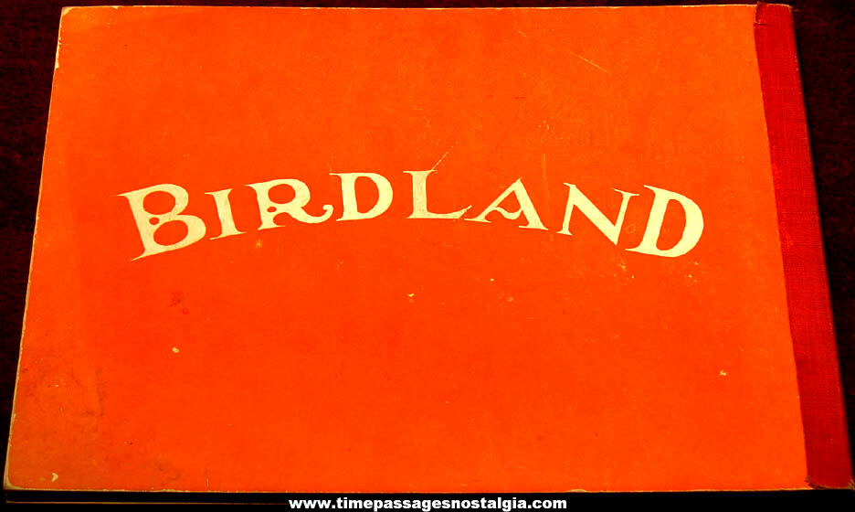 1919 Children’s Birdland Nature Study Book with Bird Heads