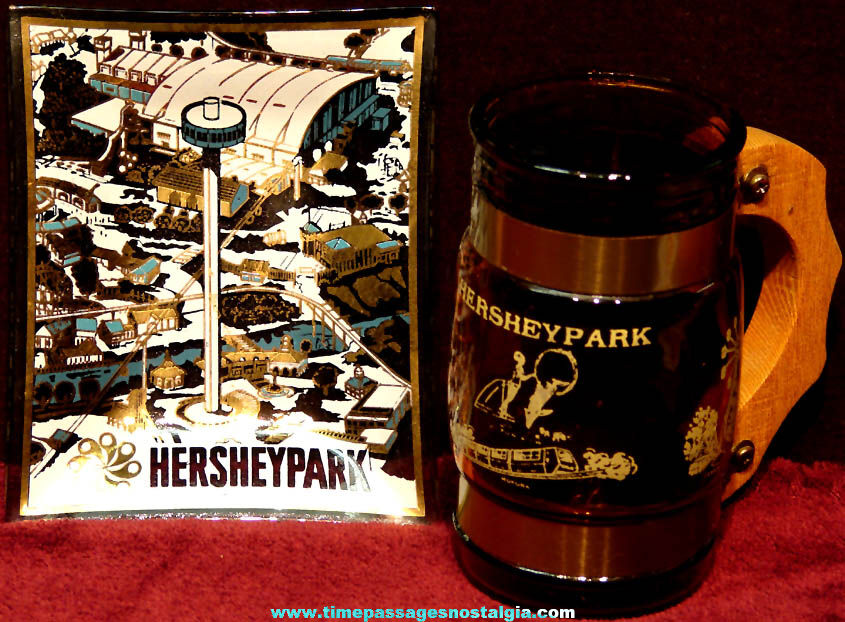 (2) Different Old Hershey Pennsylvania Amusement Park Advertising Souvenir Items