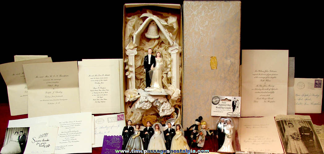 (106) Old Marriage or Wedding Related Items
