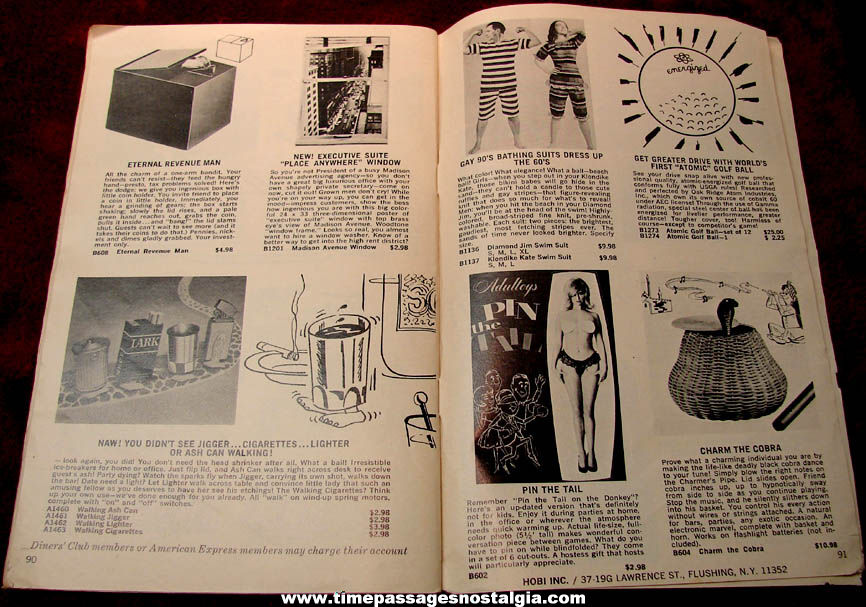 1960s A Man’s World Gallery of Gifts and Novelty Catalog