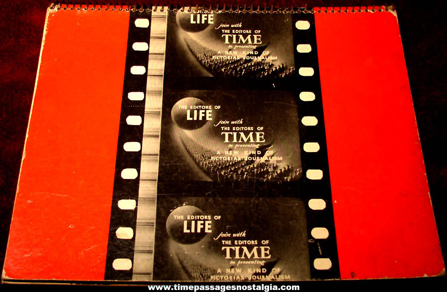 1930s Time Life March of Time RKO Pictures Radio & Movie Theater Newsreel Program Booklet