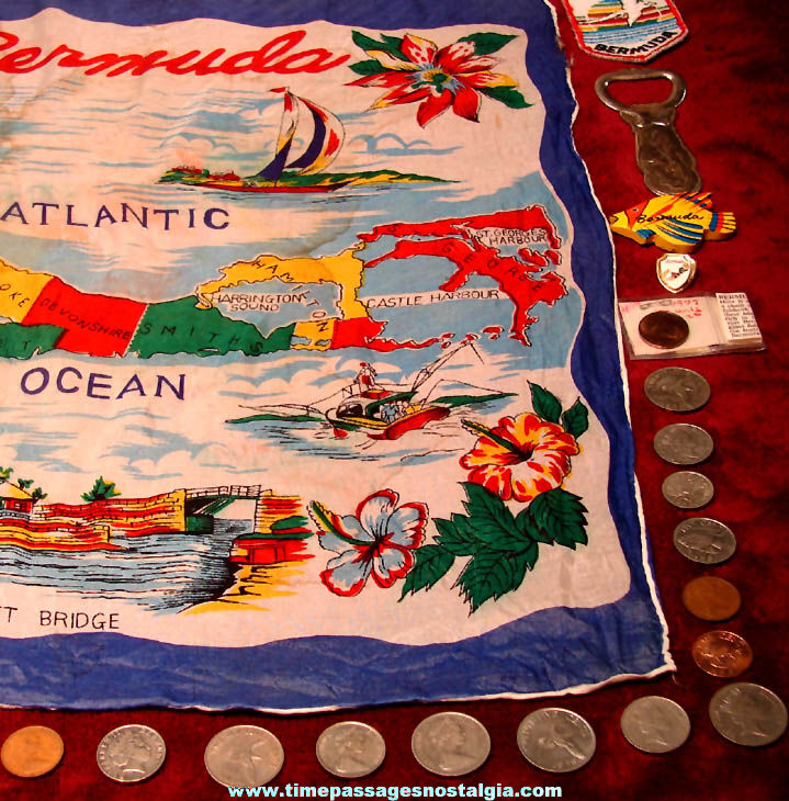 (44) Small Bermuda Caribbean Island Advertising and Souvenir Items