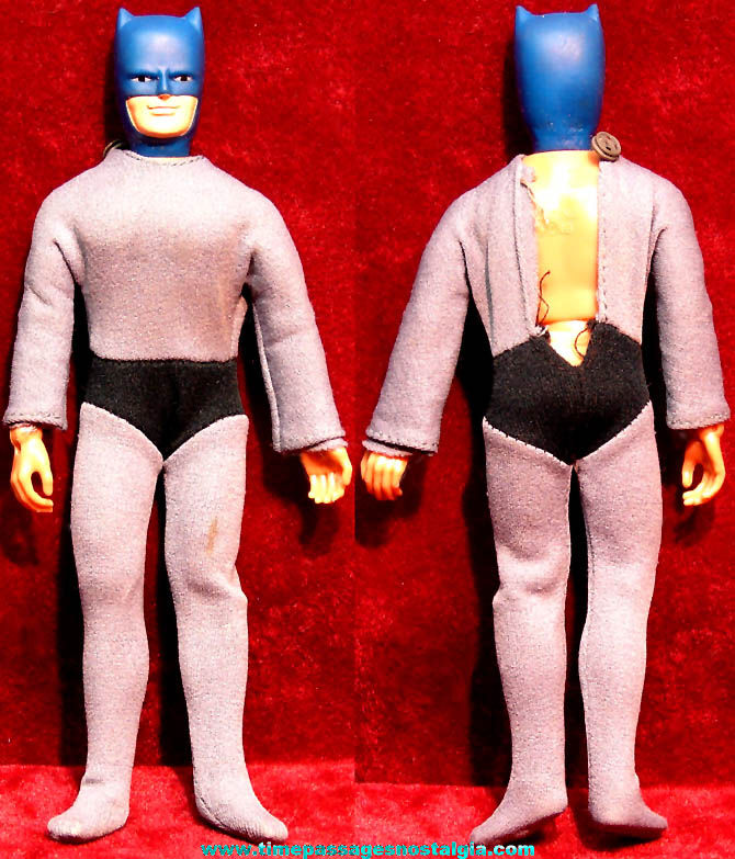 1974 Mego Batman Character Action Figure Toy Doll with Outfit