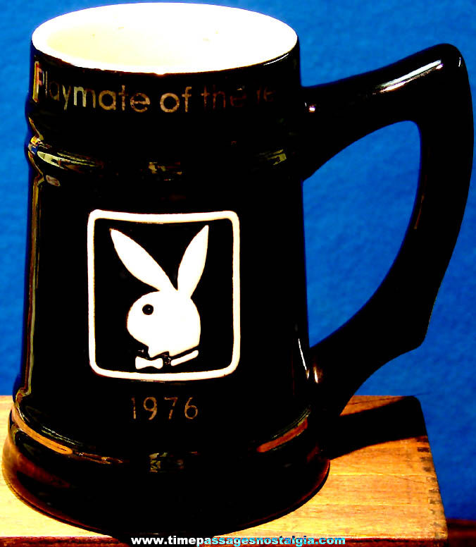 1976 Playboy Club Playmate of The Year Ceramic Advertising Drink Mug