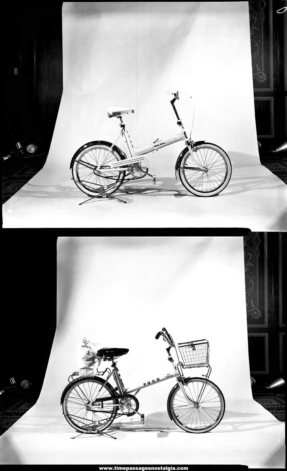 (7) 1976 Puch Bicycle Advertising Photograph Negatives