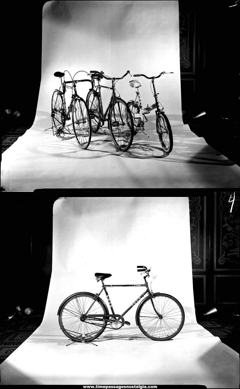 (7) 1976 Puch Bicycle Advertising Photograph Negatives