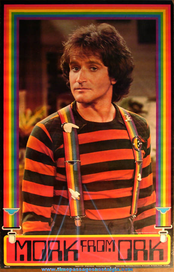 Unused ©1979 Mork From Ork Television Show Character Advertising Movie Poster