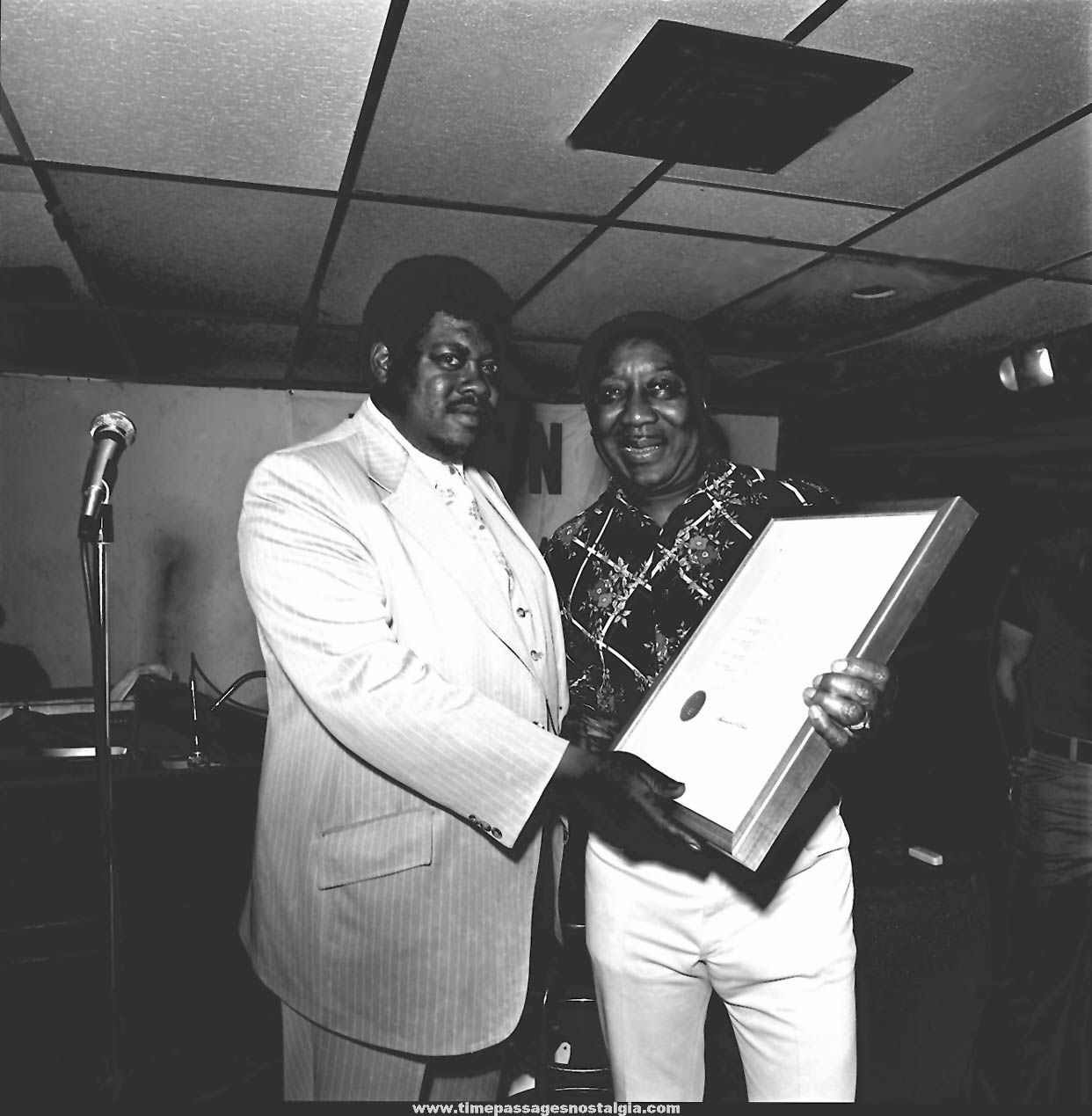 (8) 1976 Muddy Waters Day Boston Massachusetts Black & White Professional Photograph Negatives