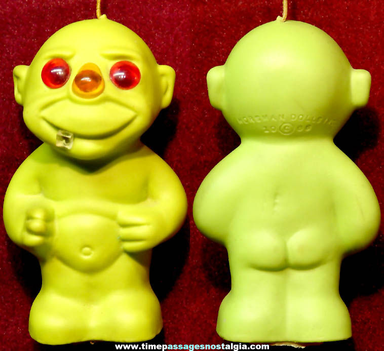 Unusual 1968 Battery Operated Light Up Monster or Alien Character Figure