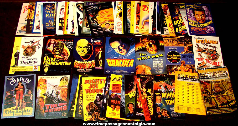 (73) ©2009 Classic Vintage Movie Poster Breygent Marketing Trading Cards +Wrapper