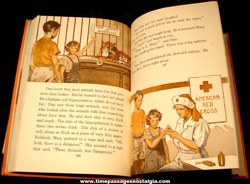 ©1945 Safety Every Day City of Worcester Massachusetts Illustrated School Book