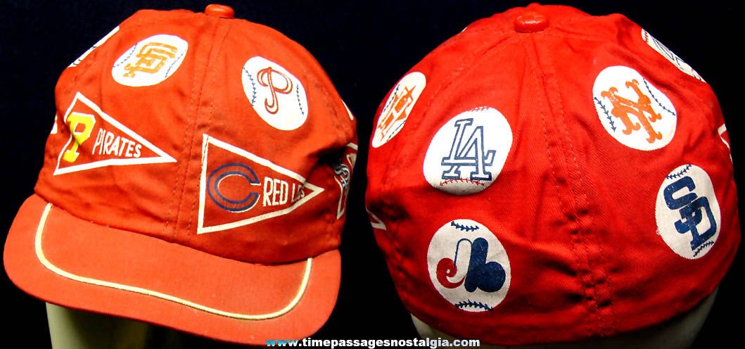 Colorful Old American Major League Baseball Team Logo Childrens Ball Cap Hat