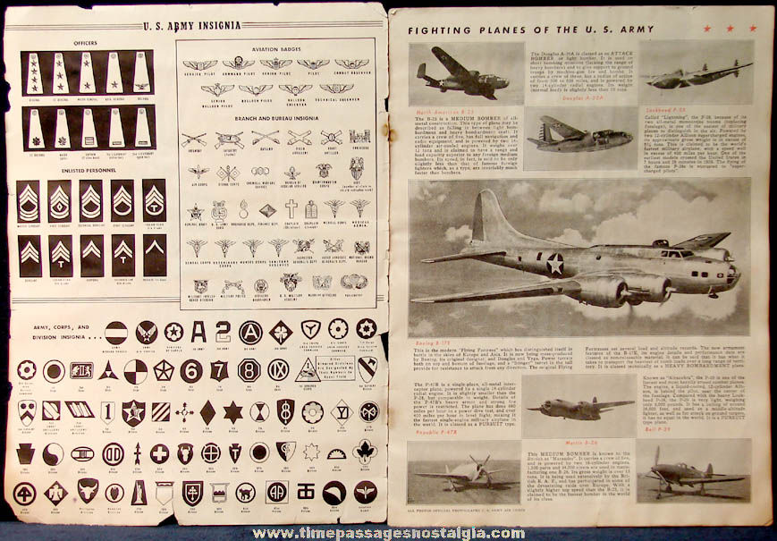 1940s World War II Planters Nut & Chocolate Company Advertising Premium War Atlas Booklet