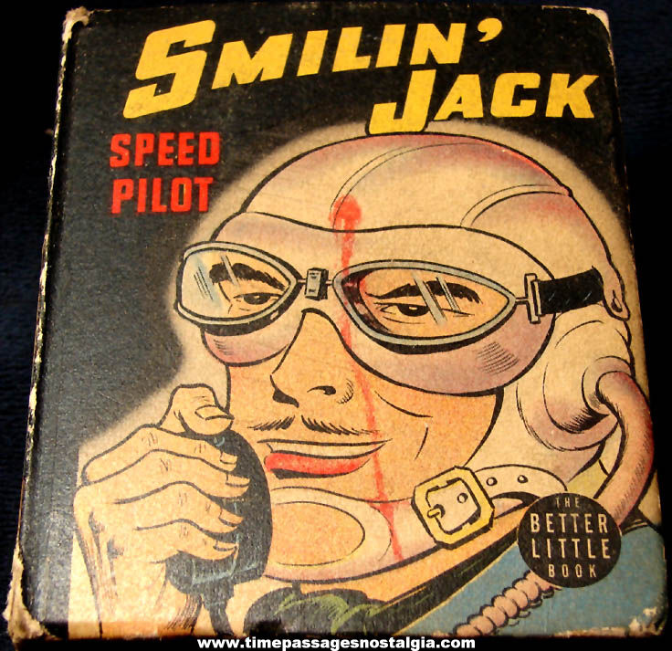 1939 Smilin Jack Speed Pilot Comic Strip Character Better Little Book
