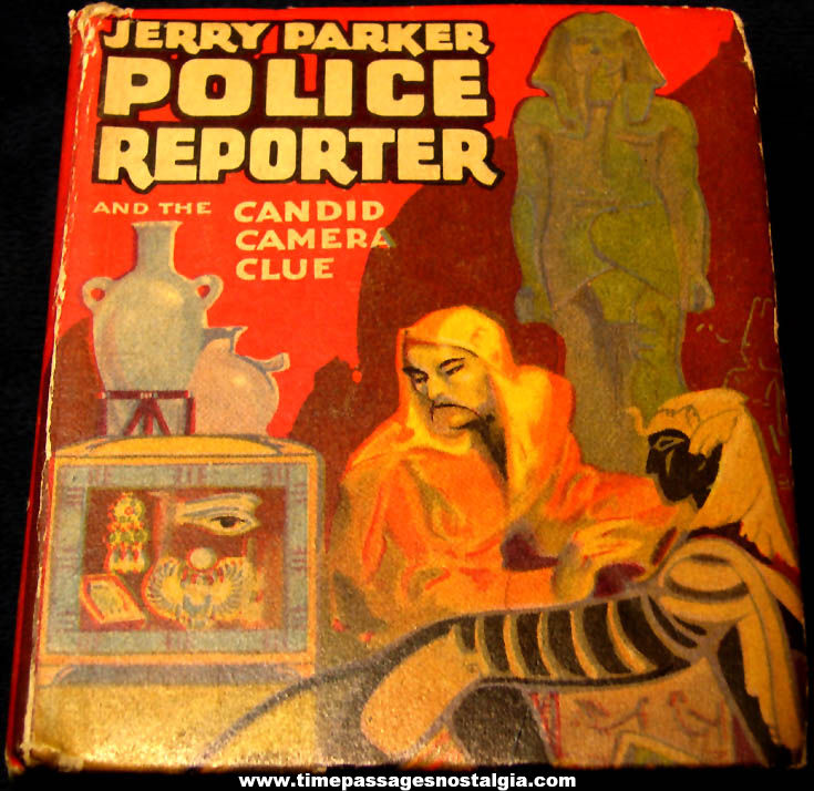 1941 Jerry Parker Police Reporter Comic Strip Character Better Little Book