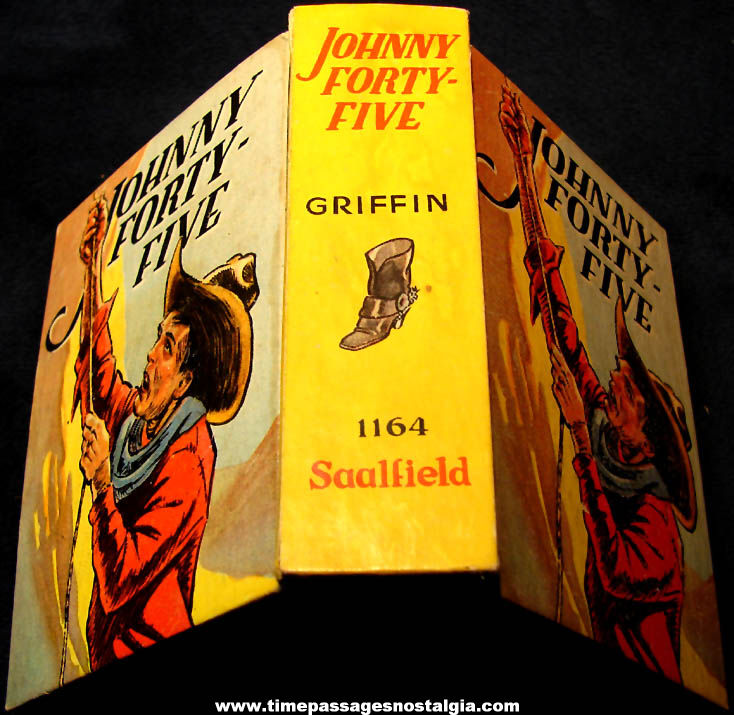 1939 Johnny Forty Five Western Comic Strip Character Big Little Type Book