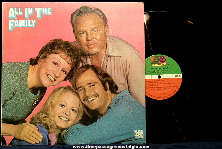 ©1971 All In The Family Television Show Atlantic Comedy Record Album
