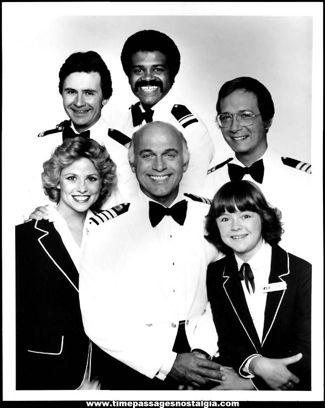 (3) Different 1970s The Love Boat Television Show Publicity Photographs