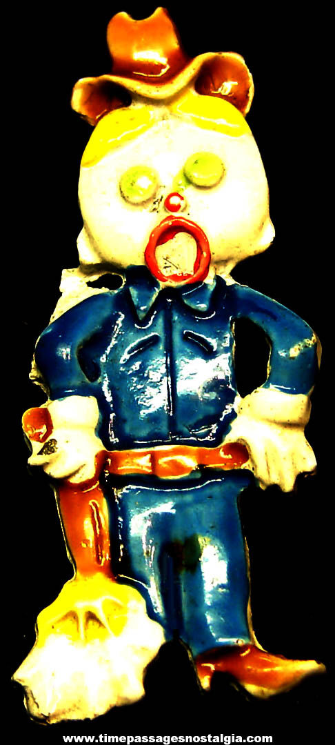 Old Mr. Bill Saturday Night Live Claymation Character Painted Metal Pin