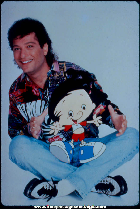 1993 Howie Mandel Bobbys World Fox Cartoon Character Publicity Photograph Slide