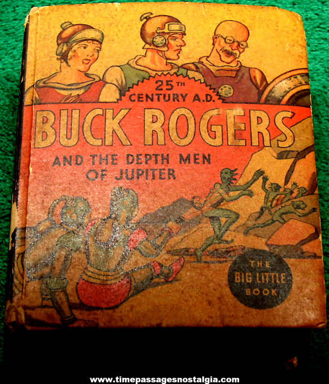 1933 Buck Rogers and The Depth Men of Jupiter Big Little Book