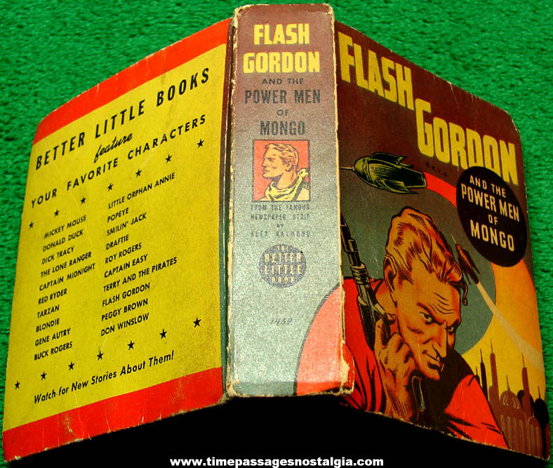 1943 Flash Gordon and The Power Men of Mongo Better Little Book