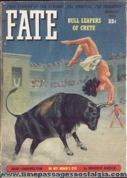 (4) 1952 FATE Magazines