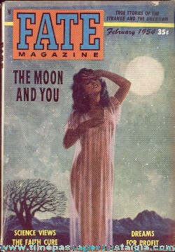 (4) 1954 FATE Magazines #46-#49